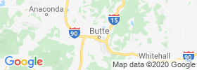 Butte Silver Bow (balance) map